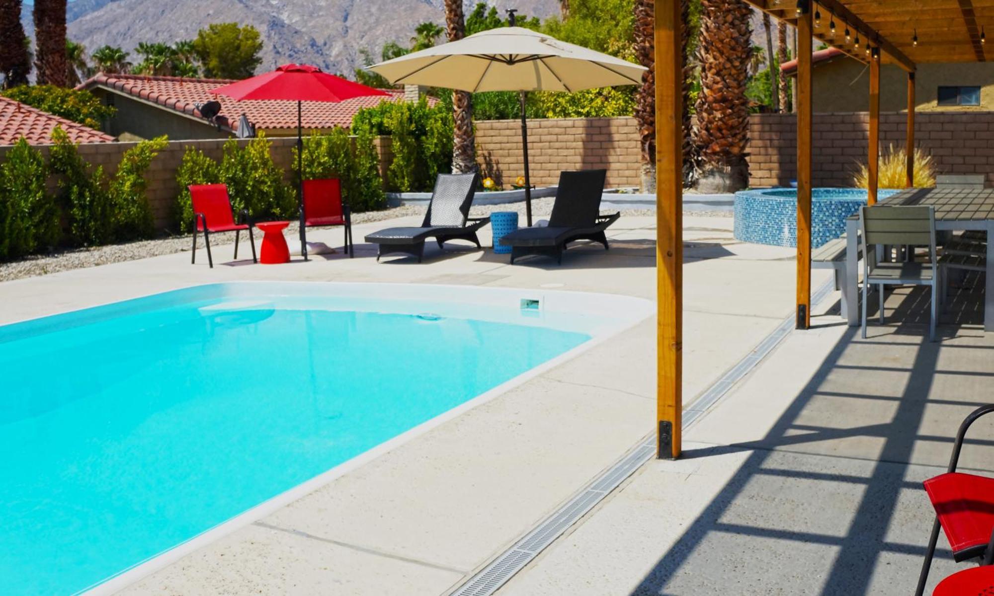 Вилла Poolside Living Палм-Спрингс Экстерьер фото